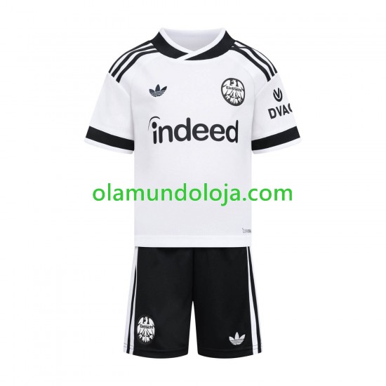 Camisola Eintracht Frankfurt Criança Equipamento Segundo 2026-2027 Manga Curta
